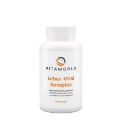 Gyógynövény-komplex, Vitaworld Liver-Vital Complex, 120 kapszula