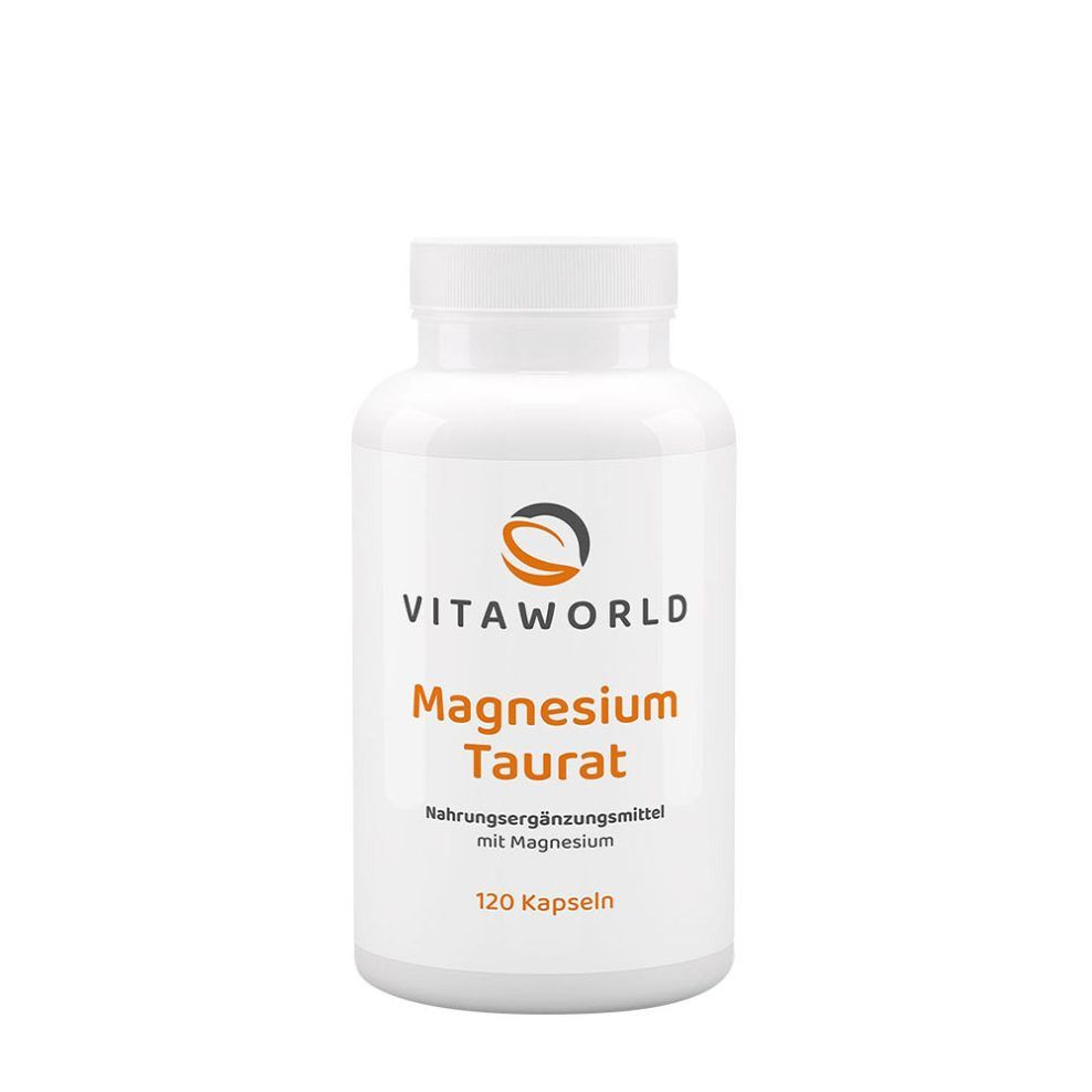 Magnézium-taurát, Vitaworld Magnesium Taurate, 120 kapszula