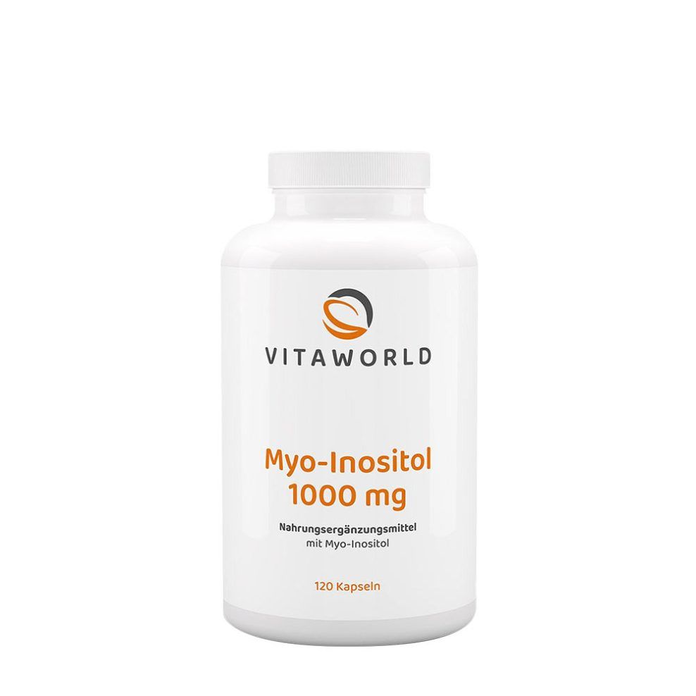 Mio-inozitol 1000 mg, Vitaworld Myo-Inositol 1000 mg, 120 kapszula