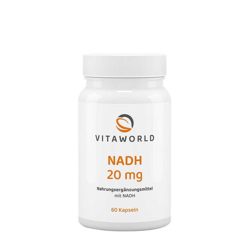 NADH 20 mg, Vitaworld NADH 20 mg, 60 kapszula