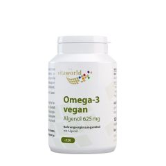 Vegán omega-3, Vitaworld Omega 3 Vegan, 120 kapszula