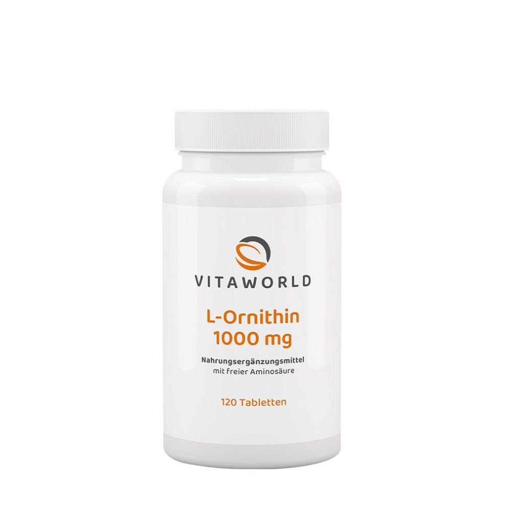 Ornitin 1000 mg, Vitaworld Ornithine 1000 mg, 120 tabletta