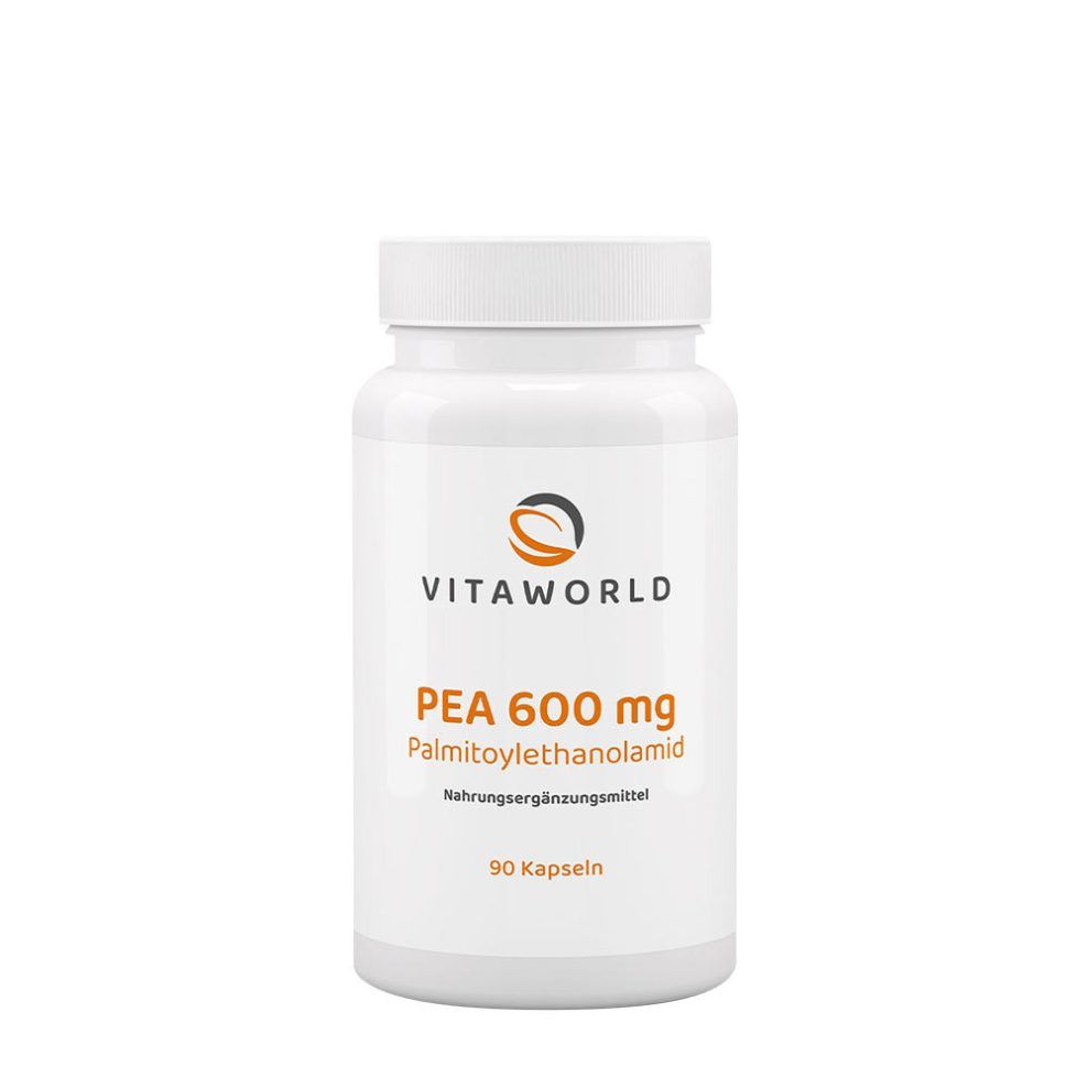 PEA 600 mg palmitoil-etanolamid, Vitaworld PEA 600 mg Palmitoylethanolamide, 90 kapszula
