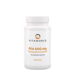 PEA 600 mg palmitoil-etanolamid, Vitaworld PEA 600 mg Palmitoylethanolamide, 90 kapszula