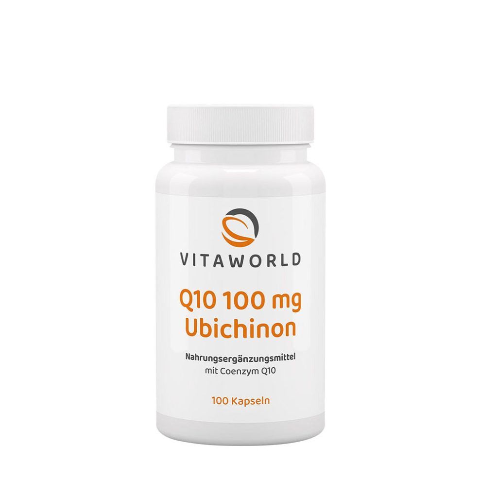 Q10 koenzim 100 mg ubikinonnal, Vitaworld Q10 100 mg Ubichinon, 100 kapszula