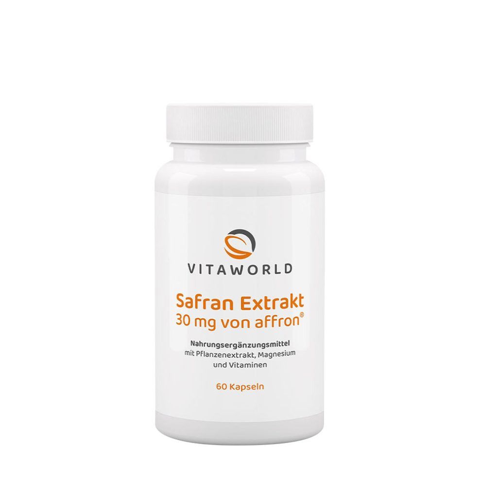 Sáfránykivonat, Vitaworld Saffron Extract, 60 kapszula