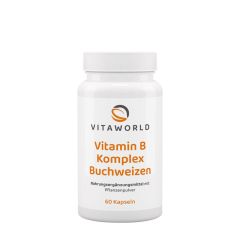 B-vitamin-komplex hajdinával, Vitaworld Vitamin B Complex Buckwheat, 60 kapszula