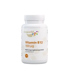 B12-vitamin 100 mcg, Vitaworld Vitamin B12 100 mcg, 180 kapszula