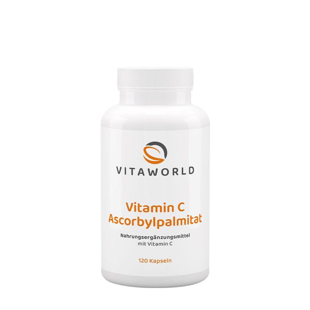 C-vitamin-aszkorbil-palmitát, Vitaworld Vitamin C Ascorbyl Palmitate, 120 kapszula