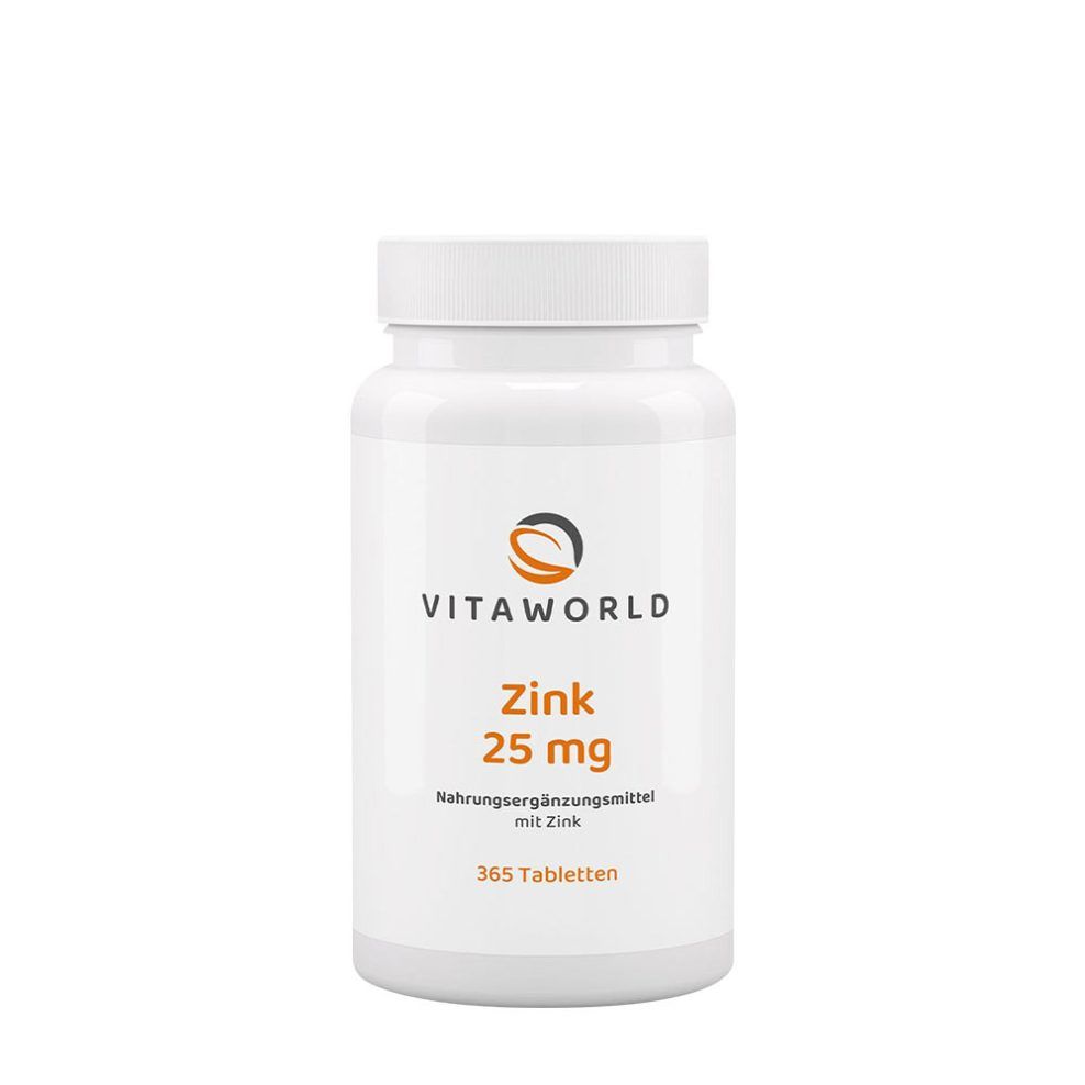Cink 25 mg, Vitaworld Zinc 25 mg, 365 tabletta