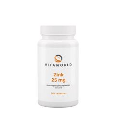 Cink 25 mg, Vitaworld Zinc 25 mg, 365 tabletta