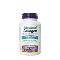 Kollagén hialuronsavval és bórral, Webber Naturals Advanced Collagen + Hyaluronic Acid and Boron, 40 mini tabletta