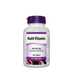 Napi multivitamin, Webber Naturals Multivitamin One Per Day, 100 tabletta