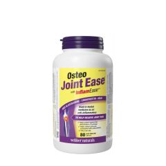 Glükózamin-kondroitin-MSM komplex, Webber Naturals Osteo Joint Ease® with InflamEase® and Glucosamine Chondroitin MSM, 80 tabletta